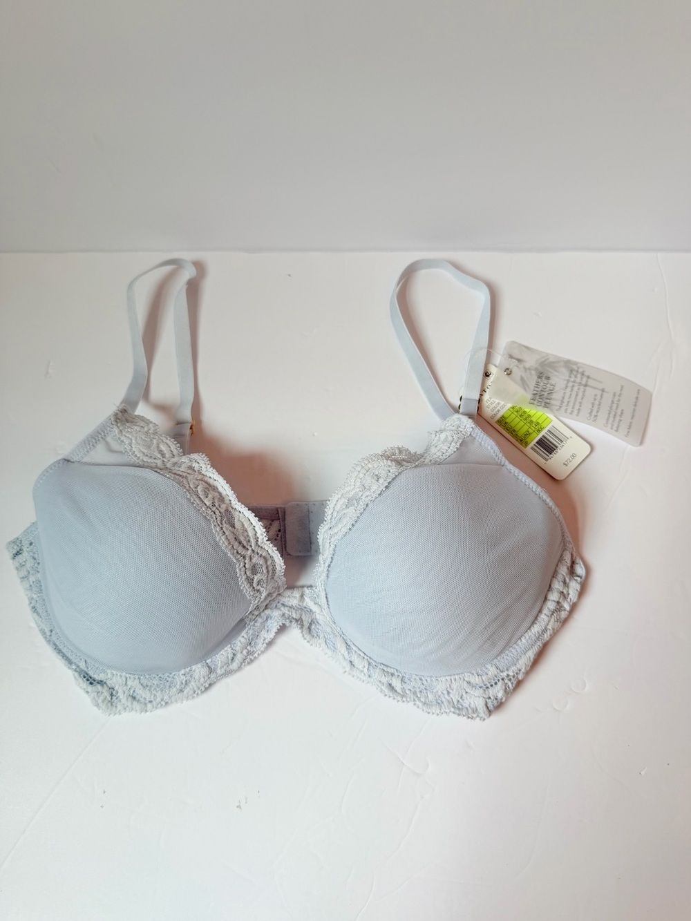 Natori Feathers Contour Plunge Bra 730023 (Rainy) Women's Bra 36B NWT